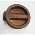casting bronze Cu valve part/bronze valve disc
